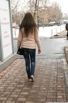 Feet - Arina A - 2017-10-24 A chilly winter day