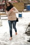 Feet - Arina A - 2017-10-24 A chilly winter day