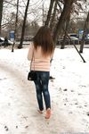 Feet - Arina A - 2017-10-24 A chilly winter day