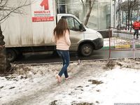 Feet - Arina A - 2017-10-24 A chilly winter day