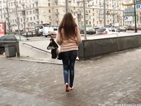 Feet - Arina A - 2017-10-24 A chilly winter day