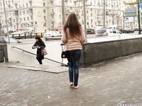 Feet - Arina A - 2017-10-24 A chilly winter day