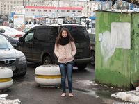 Feet - Arina A - 2017-10-24 A chilly winter day