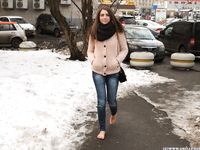 Feet - Arina A - 2017-10-24 A chilly winter day