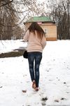 Feet - Arina A - 2017-10-24 A chilly winter day