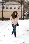 Feet - Arina A - 2017-10-24 A chilly winter day