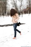 Feet - Arina A - 2017-10-24 A chilly winter day