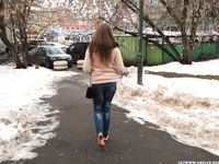 Feet - Arina A - 2017-10-24 A chilly winter day