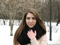 Feet - Arina A - 2017-10-24 A chilly winter day