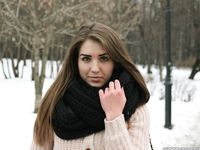 Feet - Arina A - 2017-10-24 A chilly winter day