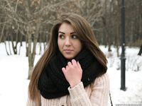 Feet - Arina A - 2017-10-24 A chilly winter day