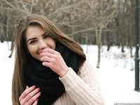 Feet - Arina A - 2017-10-24 A chilly winter day