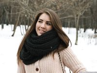 Feet - Arina A - 2017-10-24 A chilly winter day