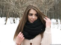 Feet - Arina A - 2017-10-24 A chilly winter day