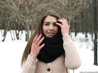 Feet - Arina A - 2017-10-24 A chilly winter day