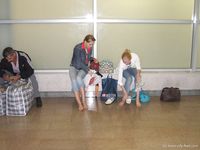 Feet - Asya + Marina - 2007-02-01 Barefoot trips to Russian towns. Yaroslavl