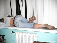 Feet - Asya + Marina - 2007-02-01 Barefoot trips to Russian towns. Yaroslavl