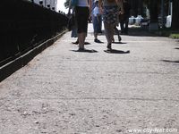 Feet - Asya + Marina - 2007-02-01 Barefoot trips to Russian towns. Yaroslavl