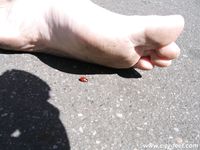 Feet - Asya + Marina - 2007-02-01 Barefoot trips to Russian towns. Yaroslavl