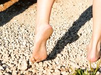 Feet - Asya - 2006-04-09 Romantic barefoot walk with a boyfriend