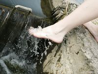 Feet - Asya - 2006-04-09 Romantic barefoot walk with a boyfriend