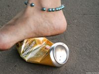 Feet - Daria - 2010-08-20 Evening barefoot stroll