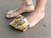 Feet - Daria - 2010-08-20 Evening barefoot stroll