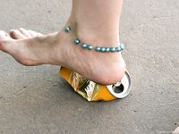 Feet - Daria - 2010-08-20 Evening barefoot stroll