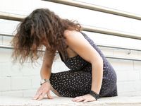 Feet - Daria - 2010-08-20 Evening barefoot stroll