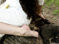 Feet - Daria A - 2011-06-08 Slender beauty with long toes