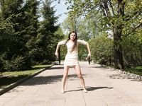 Feet - Daria A - 2011-06-08 Slender beauty with long toes