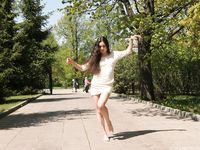 Feet - Daria A - 2011-06-08 Slender beauty with long toes