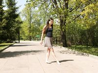 Feet - Daria A - 2011-06-08 Slender beauty with long toes