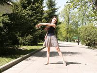 Feet - Daria A - 2011-06-08 Slender beauty with long toes