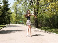 Feet - Daria A - 2011-06-08 Slender beauty with long toes