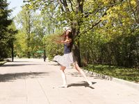 Feet - Daria A - 2011-06-08 Slender beauty with long toes