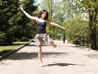 Feet - Daria A - 2011-06-08 Slender beauty with long toes