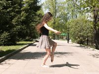 Feet - Daria A - 2011-06-08 Slender beauty with long toes