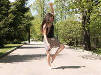 Feet - Daria A - 2011-06-08 Slender beauty with long toes