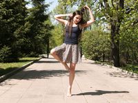 Feet - Daria A - 2011-06-08 Slender beauty with long toes