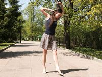 Feet - Daria A - 2011-06-08 Slender beauty with long toes