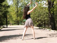 Feet - Daria A - 2011-06-08 Slender beauty with long toes