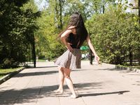 Feet - Daria A - 2011-06-08 Slender beauty with long toes