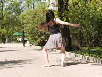 Feet - Daria A - 2011-06-08 Slender beauty with long toes