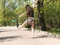 Feet - Daria A - 2011-06-08 Slender beauty with long toes