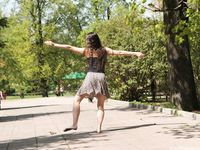 Feet - Daria A - 2011-06-08 Slender beauty with long toes