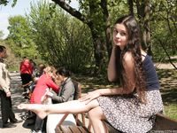 Feet - Daria A - 2011-06-08 Slender beauty with long toes