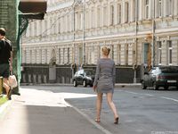 Feet - Daria C - 2012-01-22 Girl in zebra dress