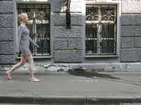 Feet - Daria C - 2012-01-22 Girl in zebra dress