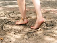 Feet - Daria C - 2012-01-22 Girl in zebra dress